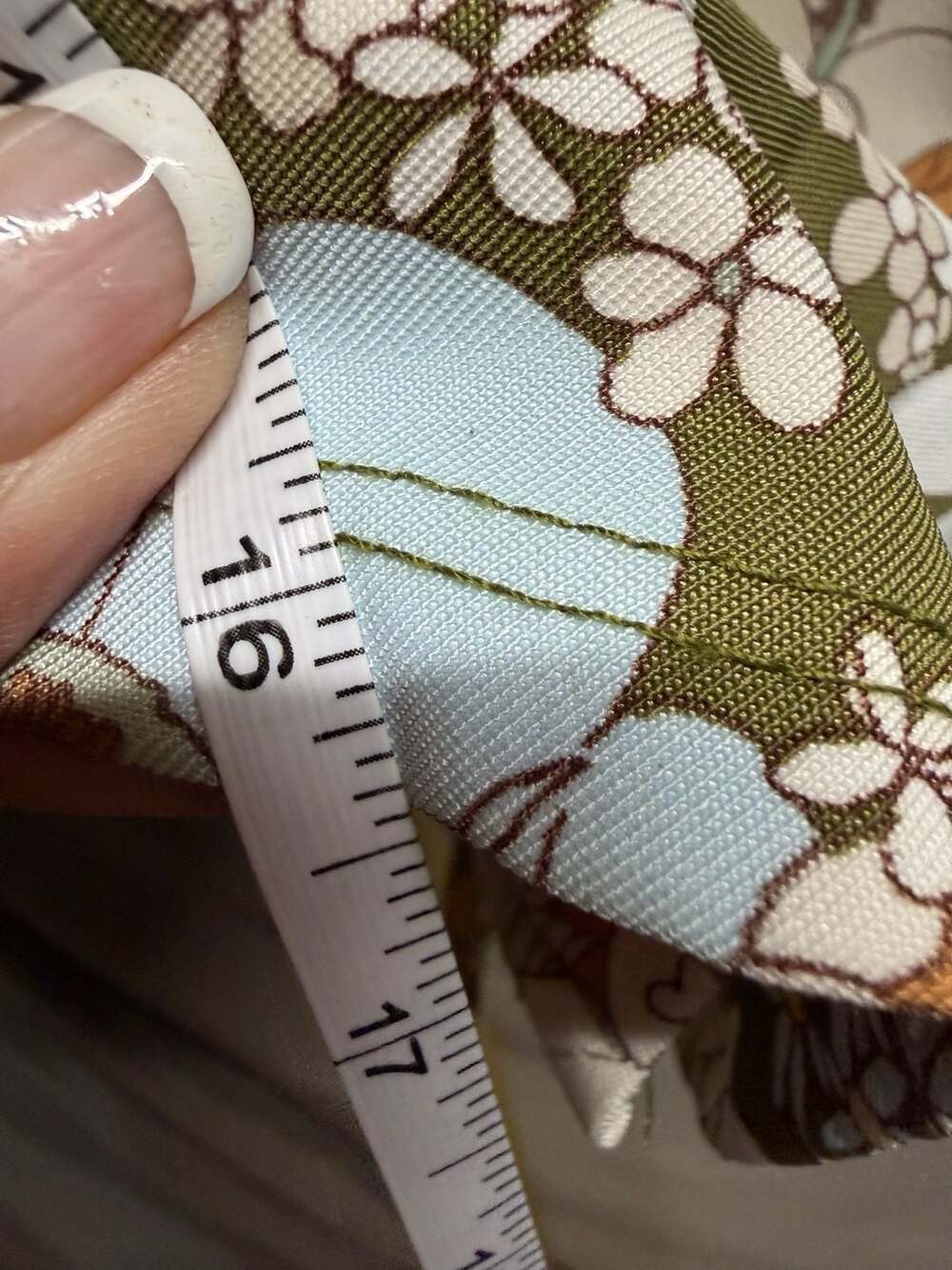 014 Altar'd State Green Floral Boho Mini Skirt Size M - Picture 7 of 7
